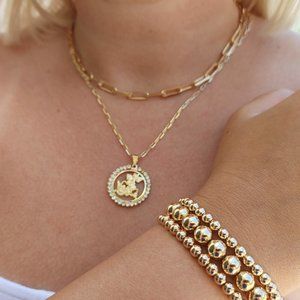 Saint Michael Necklace, St. Michael Gold Pendant, Archangel, Religious Gifts